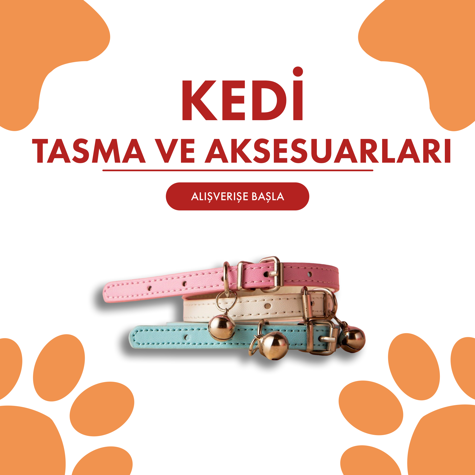 Kedi Tasmalar ve Aksesuarları